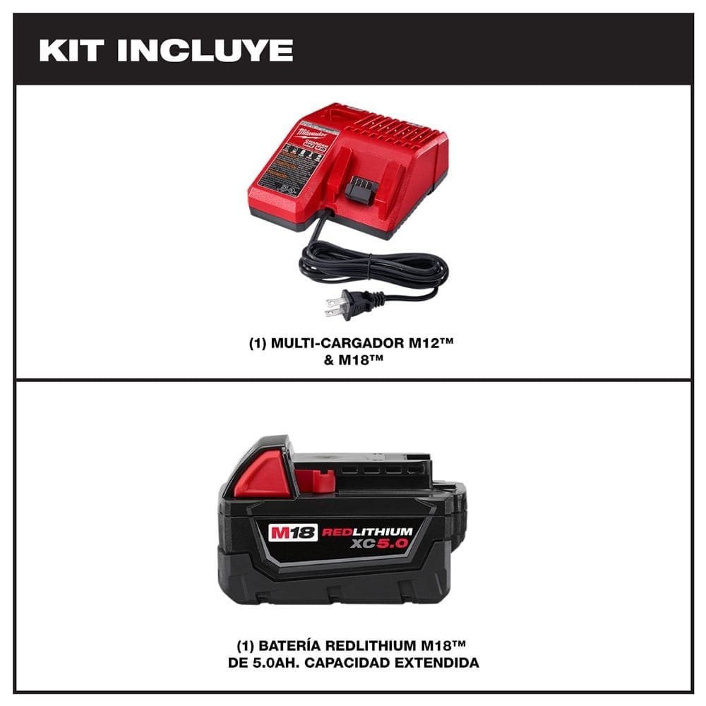 Batería Milwaukee 12Ah & Cargador Rápido Combo Kit - Image 6