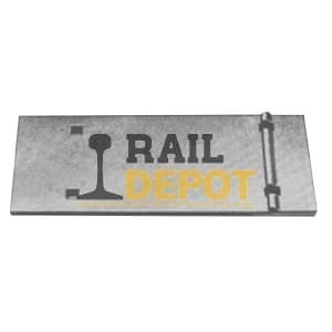 Juego Placas de Puntas de Aguja BNSF