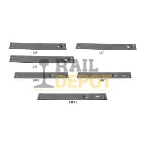 Juego de Placas Gemelas para Rieles Guía
