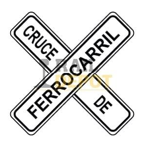 Señal de Cruce de Ferrocarril SIR
