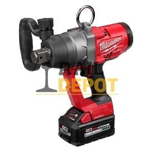 Pistola de impacto 1” con batería recargable y cargador